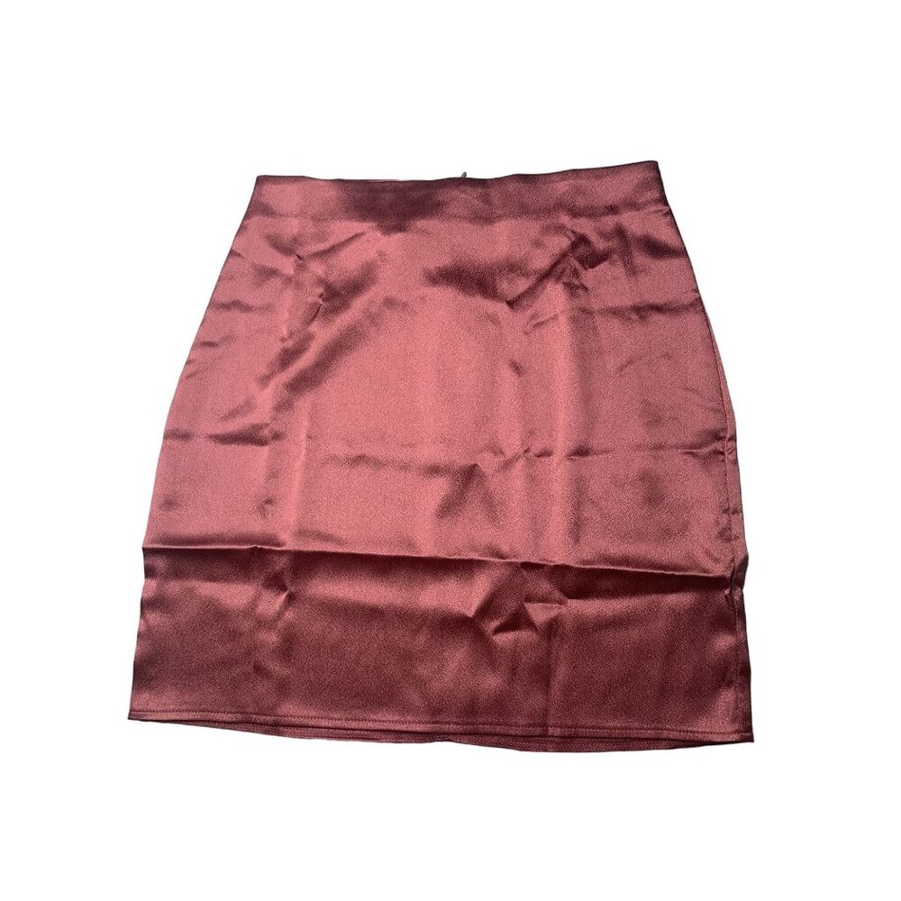 Parisian Pink Satin‎ Skirt Size 6